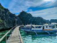 Gliding through Twin Lagoon, Coron