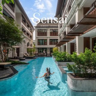 Share a beautiful hotel in the Nimman area that is definitely worth staying at. 🏡