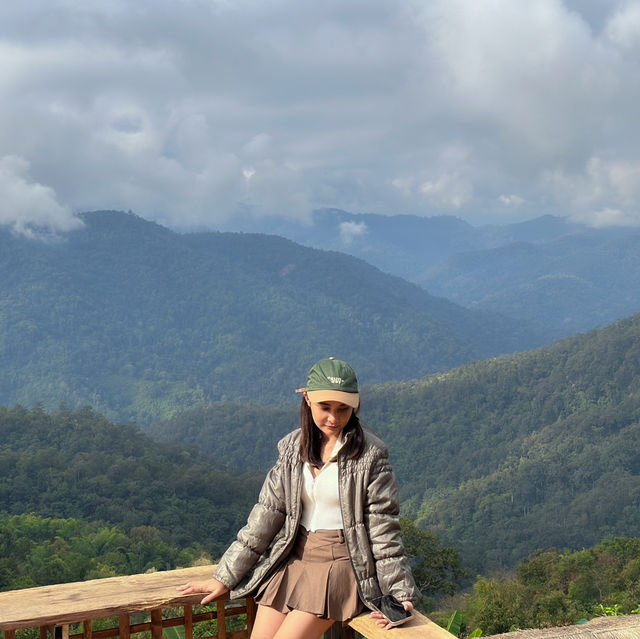 หมู่บ้านบนยอดดอยเชียงใหม่ ⛰️🍃🏞️