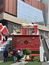 칭다오 완창셩 쇼핑몰에서 만난 크리스마스