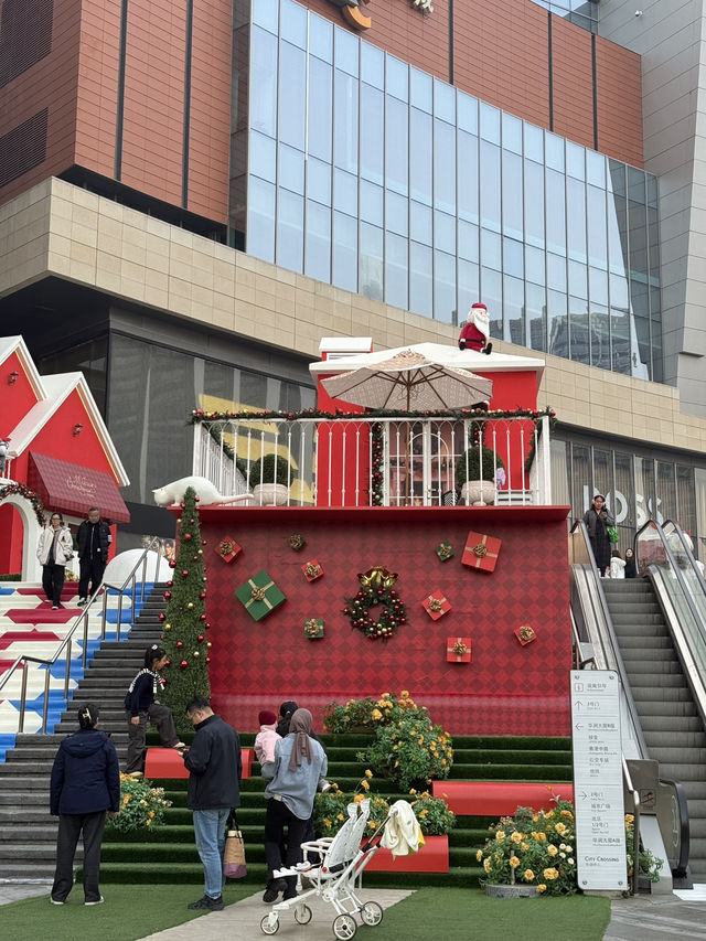 칭다오 완창셩 쇼핑몰에서 만난 크리스마스 칭다오 완창셩 쇼핑몰에서 만난 크리스마스