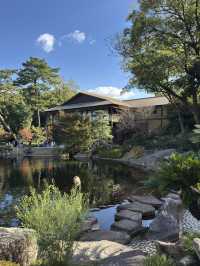 나고야의 단풍을 즐길 수 있는 정원