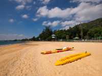 A Narrow Strait of Sand and Sky