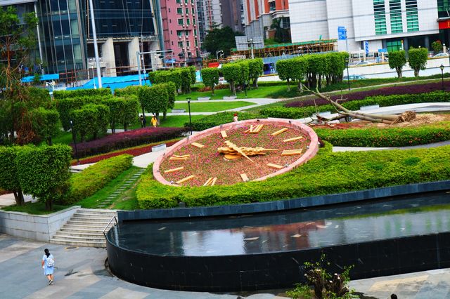 Shenzhen's Walking Street and People's Park🌳