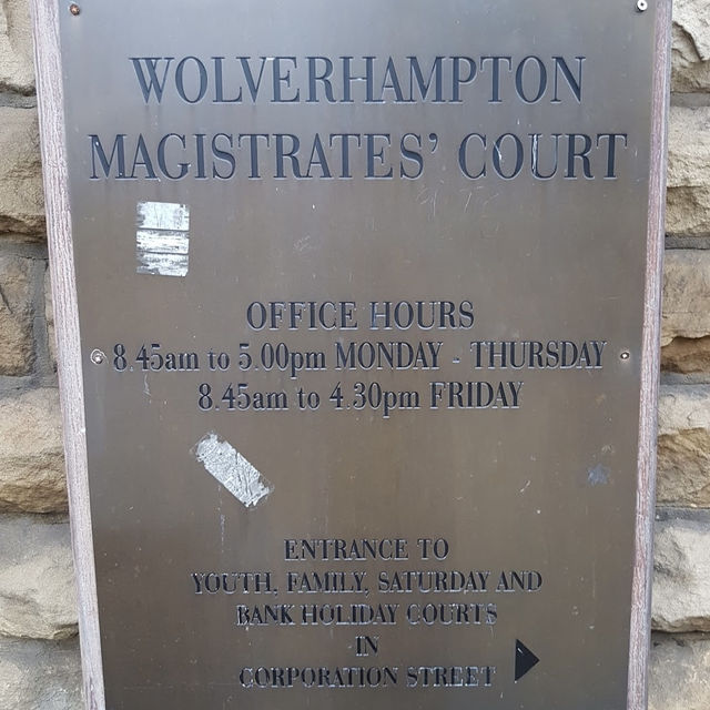 Wolverhampton Magistrates' Court