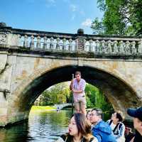 A nice afternoon punting in Cambridge 