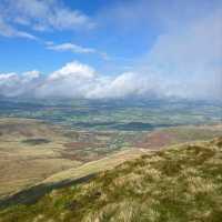 Hiking day out in wales