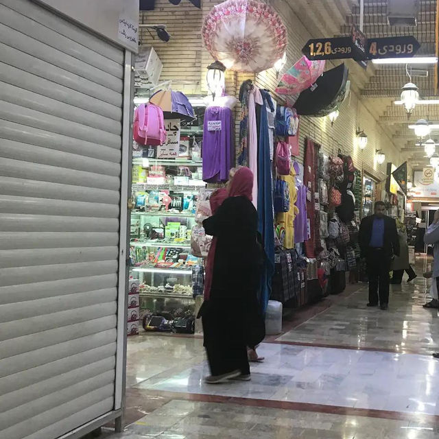 The traditional old bazaars in Qeshm