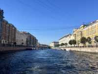 Afternoon Boat Trip Across the Channels in Saint Petersburg