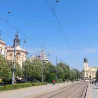 Debrecen, the city center is nice