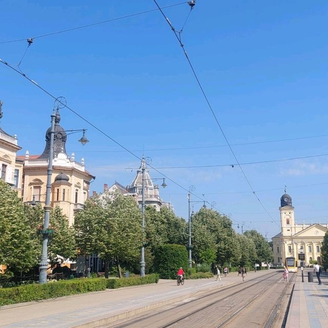 Debrecen, the city center is nice