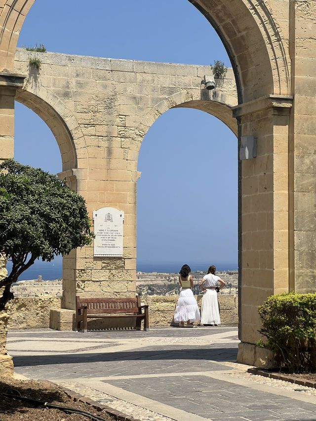 🇲🇹 瓦萊塔上巴拉卡花園（Il-Barrakka ta' Fuq） 🌿