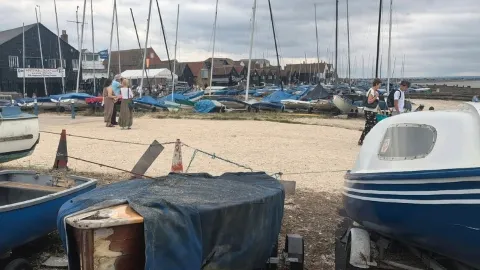 Whitstable walk — traveler post in Whitstable