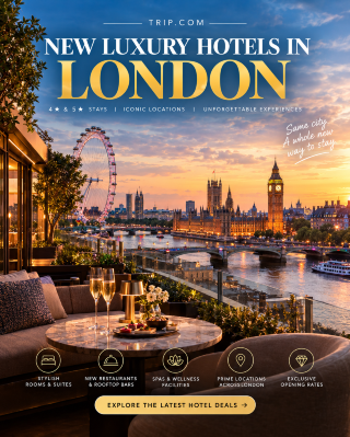 London has some incredible NEW luxury hotels... and they're worth every penny! ✨🏨