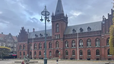 Landskrona is located in Skåne County, southern Sweden, on t — traveler post in Malmo