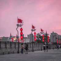 Xi'an's Majestic City Wall!