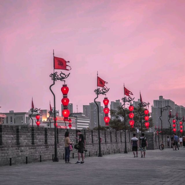 Xi'an's Majestic City Wall!