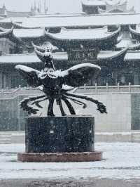豐鳳凰古城的雪,南方小土豆的快樂!