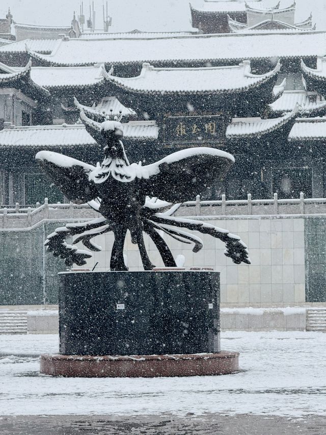 豐鳳凰古城的雪,南方小土豆的快樂!