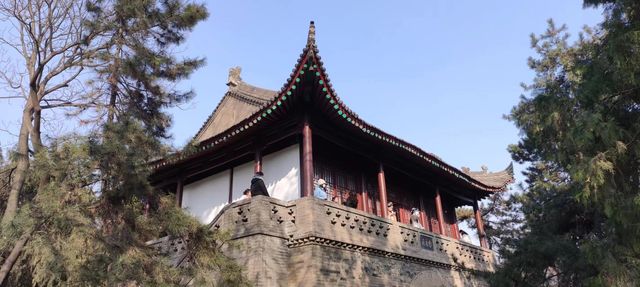 歷經多次地震都能屹立不倒的小雁塔 歷經多次地震都能屹立不倒的小雁塔