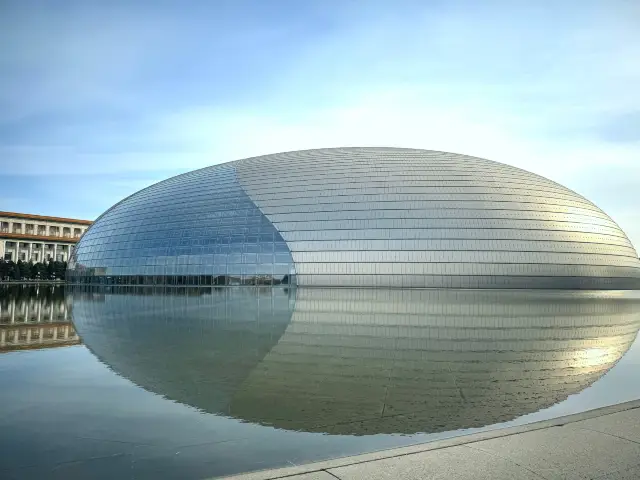 The National Grand Theatre in Beijing, a stroke of genius on Chang'an Street