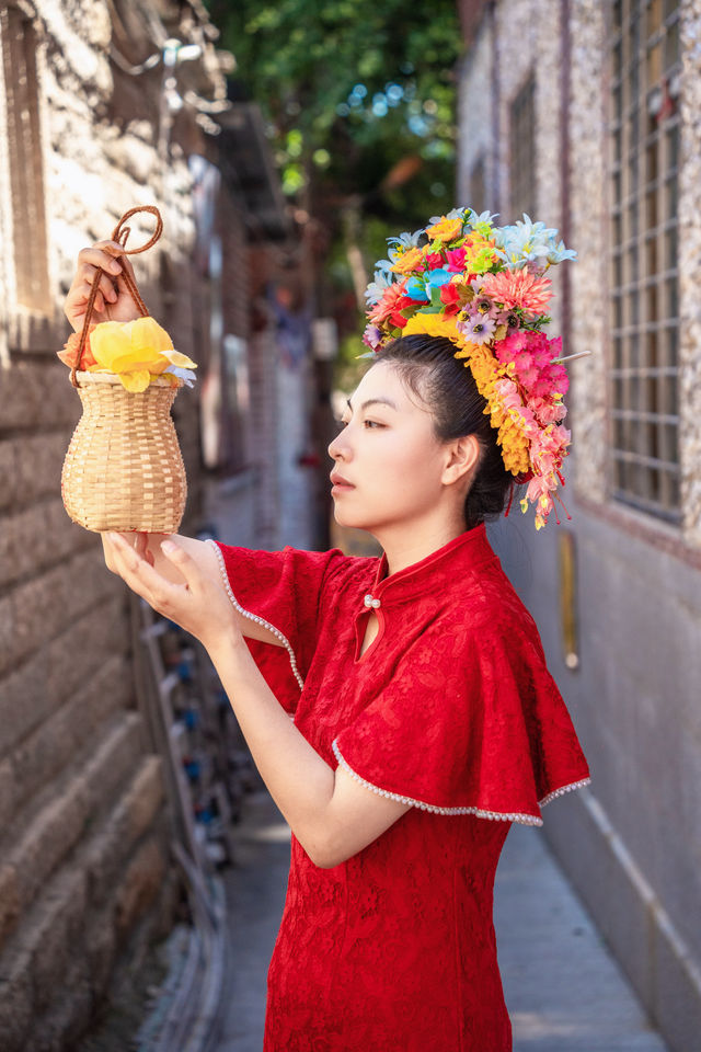 頭戴簪花，幸福一生｜去泉州蠔埔村做一次蠔埔女