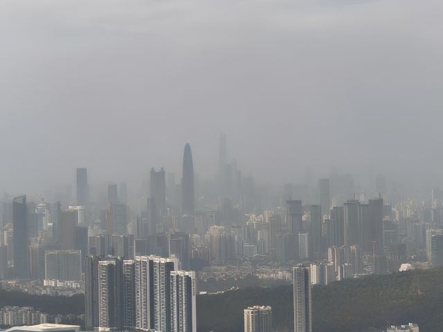 梧桐山別樣風景，帶上你的好友一起感受大自然的魅力