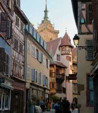 法國科爾馬|日落黃昏時的小鎮童話