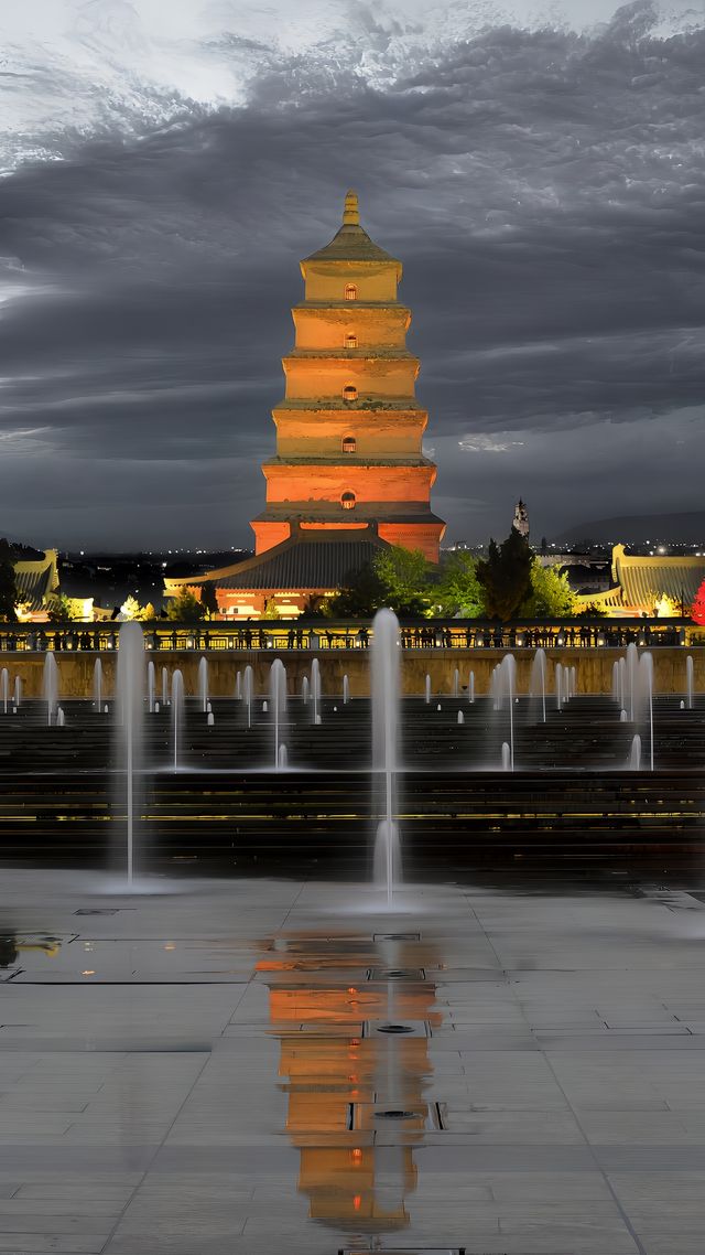 夢回大唐，西安夜景封神之照