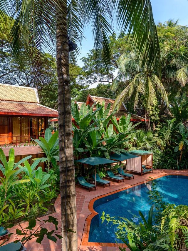 🌟 Siem Reap's Tropical Oasis: Angkor Village Hotel 🌴