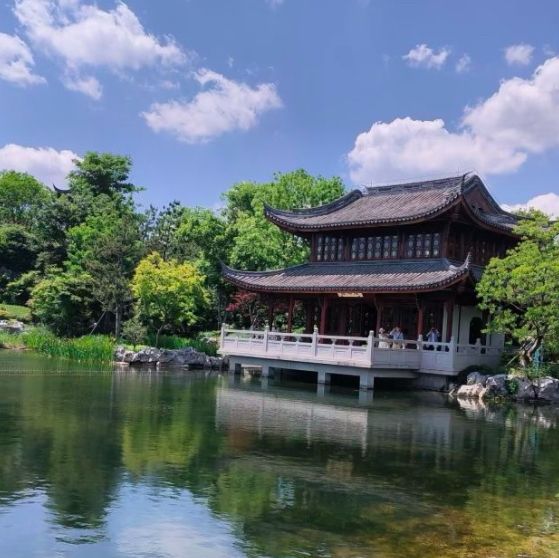 【上海/申園】落ち着いた江南庭園！