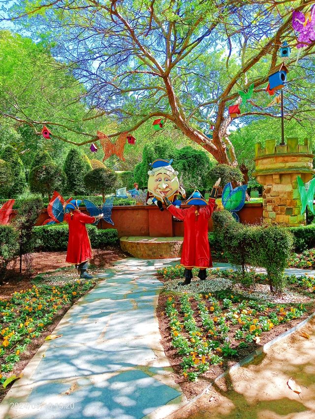 Hunter Valley Garden 猎人谷花園。