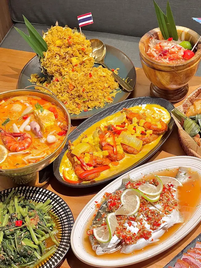 A new Thai restaurant on Haidian Island, it's amazing!!! I didn't expect there to be such a Thai restaurant near Hainan University! The restaurant is not big, but the dishes are.