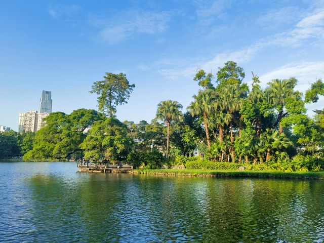 廣州東山湖公園。