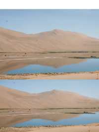 內蒙古巴丹吉林沙漠。