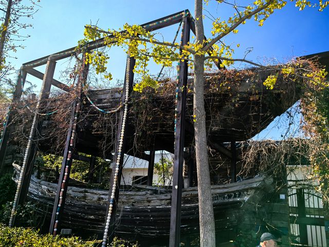 日照第三站——船屋民宿。