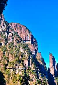 頭一回見：爬山還可以坐電梯｜郴州宜章莽山。