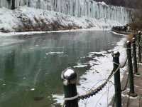 距離鄭州2小時車程：春天的通天峽絕美融雪之旅。
