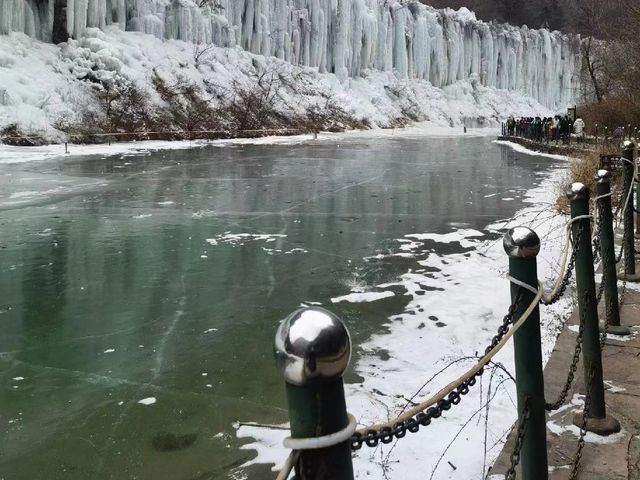 距離鄭州2小時車程：春天的通天峽絕美融雪之旅。
