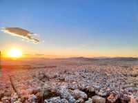 Sunset from Mount Lycabettus: The Best View in Athens 🌅🇬🇷