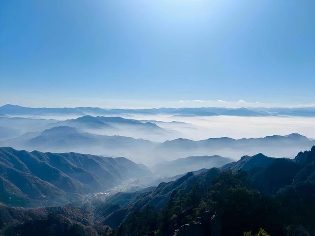 藍田王順山森林公園|秦嶺“小黃山”