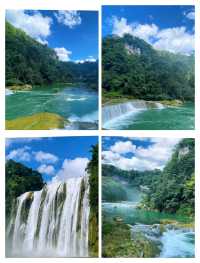 ###五彩斑斕的黃果樹景區，流水，高樹，奇山飛躍的暖風治癒！