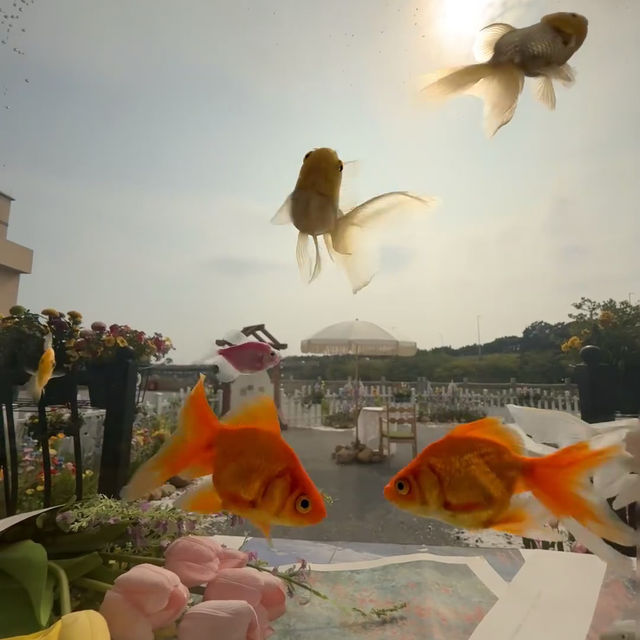 闖入莫奈花園！廣州COME'R來者茶咖·藝術空間 