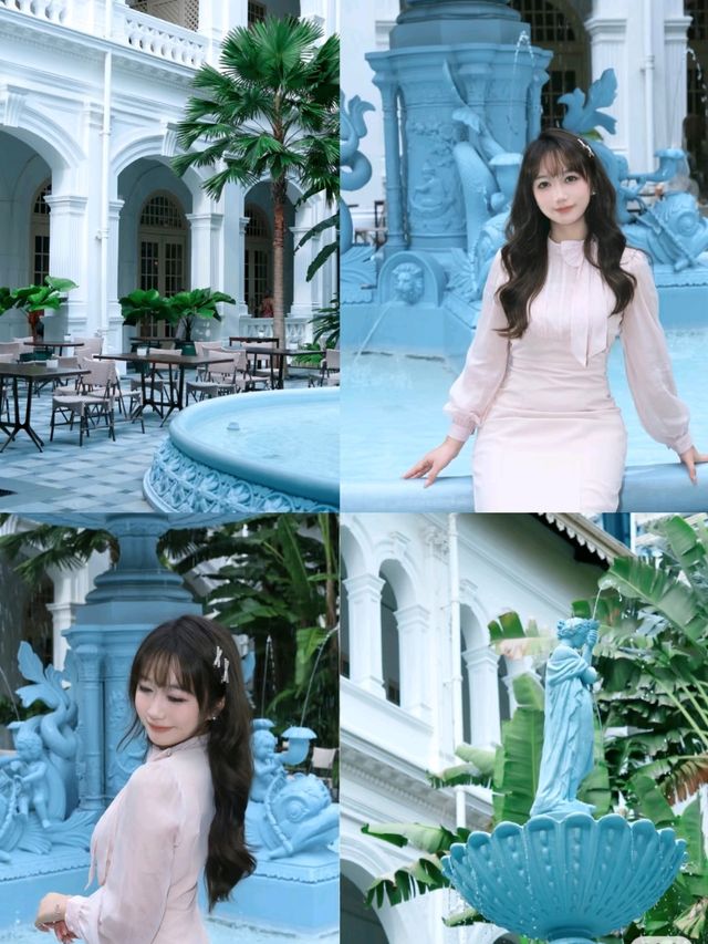  ⛲️🫧 Raffles Hotel in Singapore is So beautiful♥️