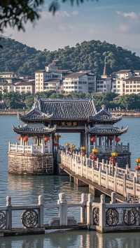 穿越千年的詩意湘子橋
