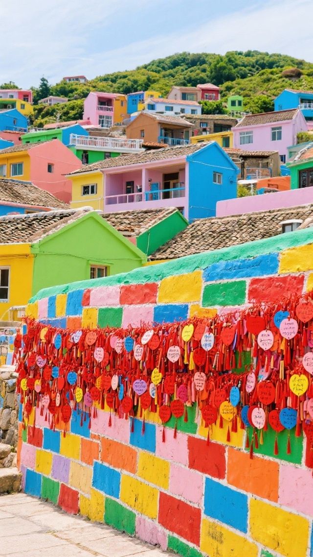 七彩漁村童話世界｜中國的“五漁村”、“彩虹村”｜“彩色王國”