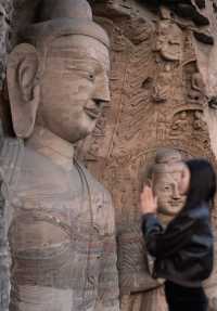 絕了！淡季的雲岡石窟也太好拍了吧