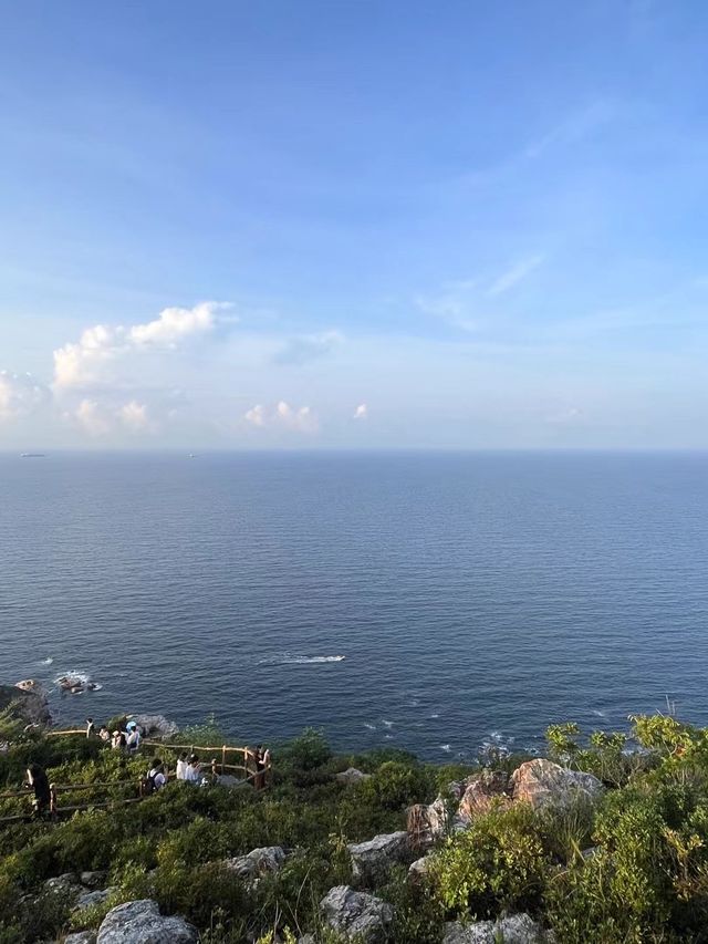 深圳就能看到這麼藍的海