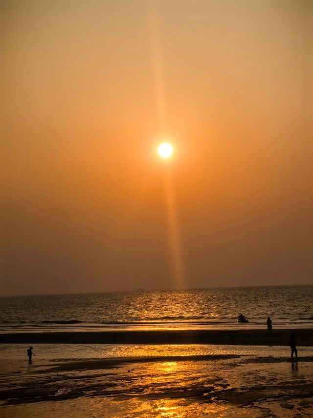 北海絕美日落觀賞地!石螺口海灘的晚霞浪漫哭了 北海絕美日落觀賞地!石螺口海灘的晚霞浪漫哭了