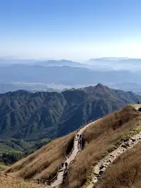 週末女大單兵武功山 全程6h (住山腳版)